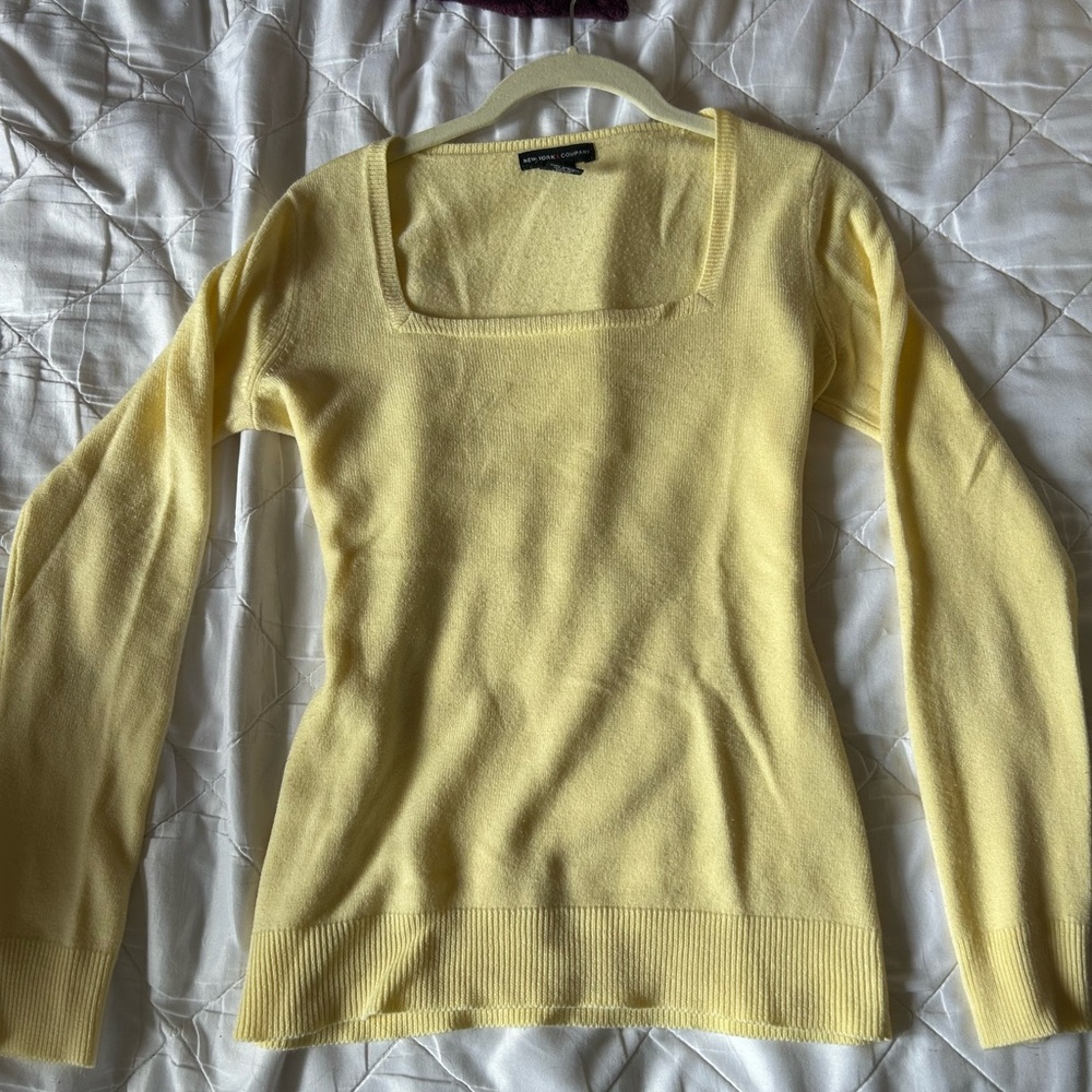 Butter Yellow Sweater